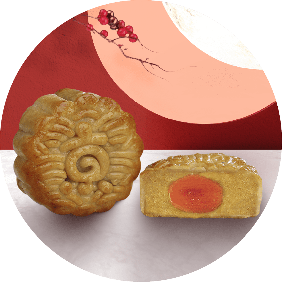 2-Michelin Star Collaboration Mooncake Lotus Egg Yolk