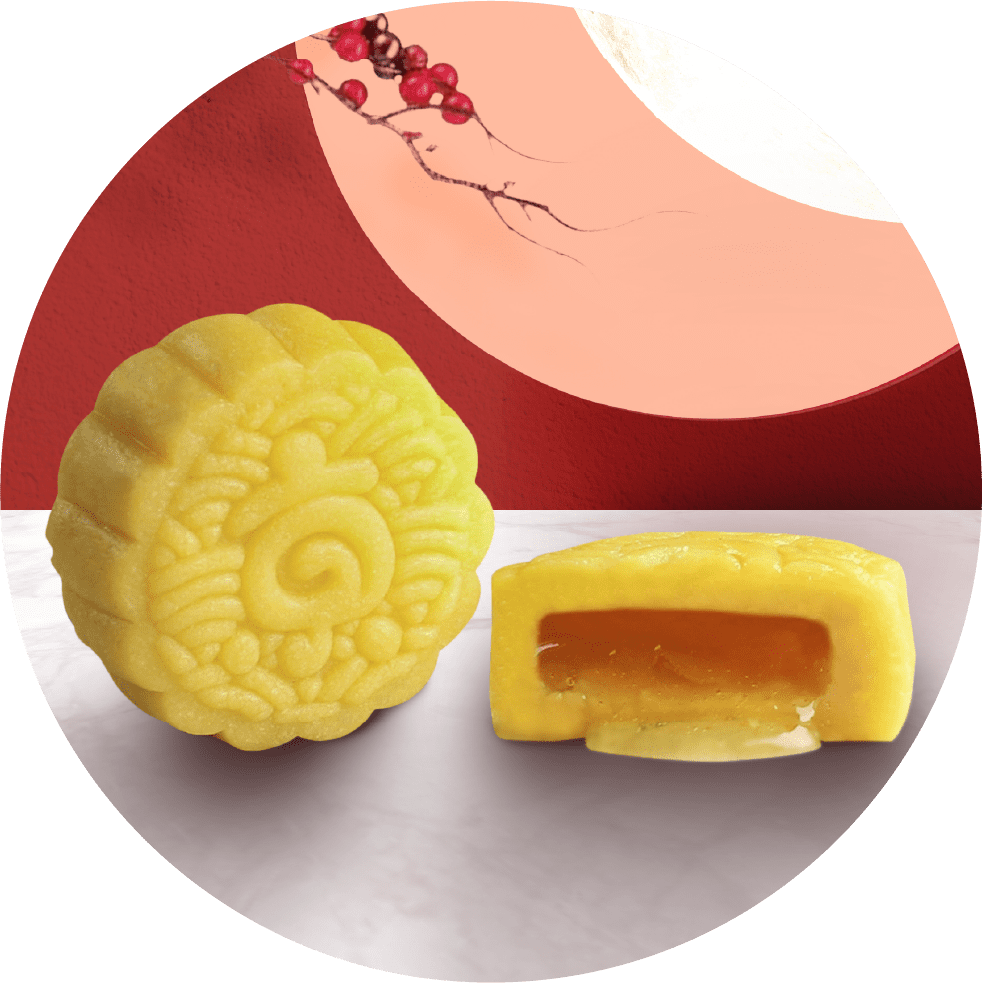 Kyo Roll En Mooncake Yuzu Lava
